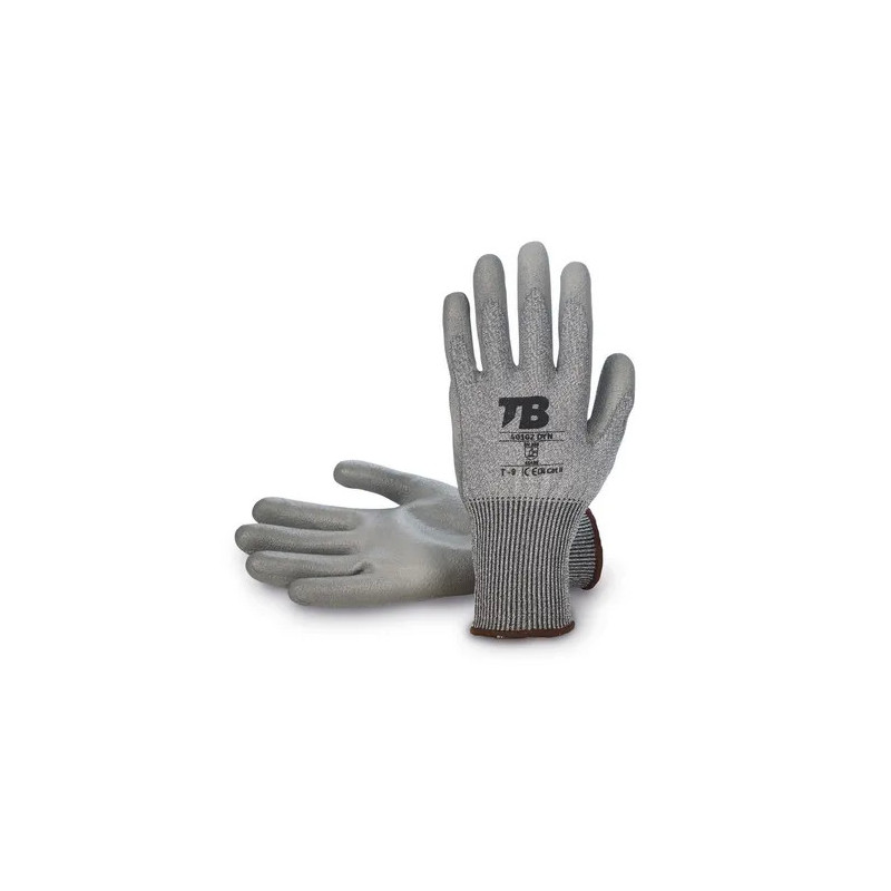 Mechanical glove with cut protection - 10 pairs