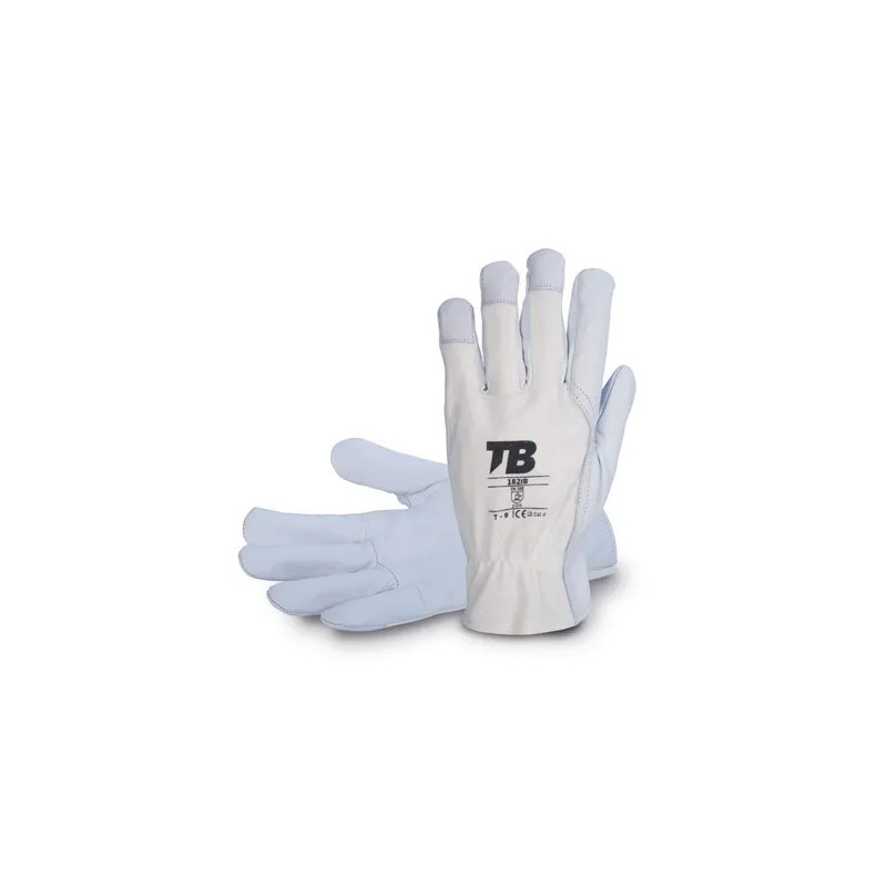Mechanical leather glove - 10 pairs