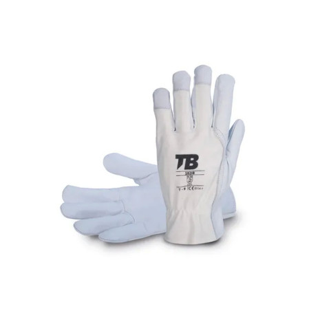 Mechanical leather glove - 10 pairs