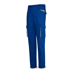 Multi-Pocket Cotton Trousers