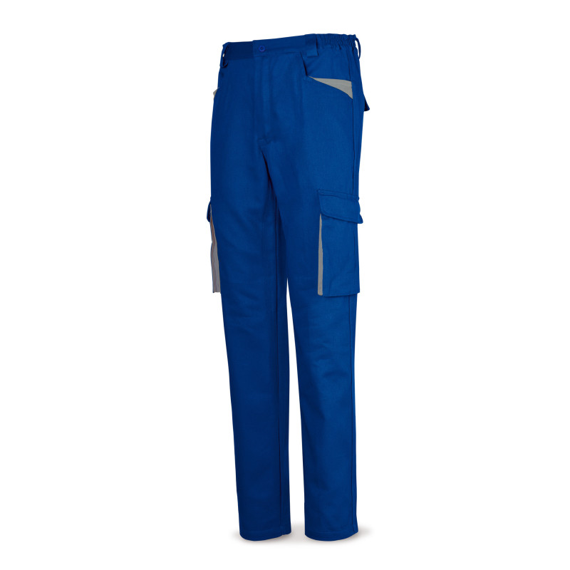 Multi-Pocket Cotton Trousers