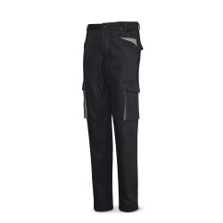 Multi-Pocket Cotton Trousers