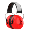 Abafadores ajustáveis ​​Sonis 3 com visibilidade extra - Vermelho brilhante (37 dB)