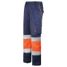 High-visibility multi-pocket trousers