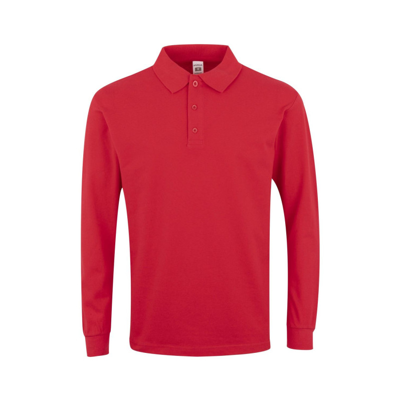 Polo de Manga Comprida 100 Algodão - HOBART