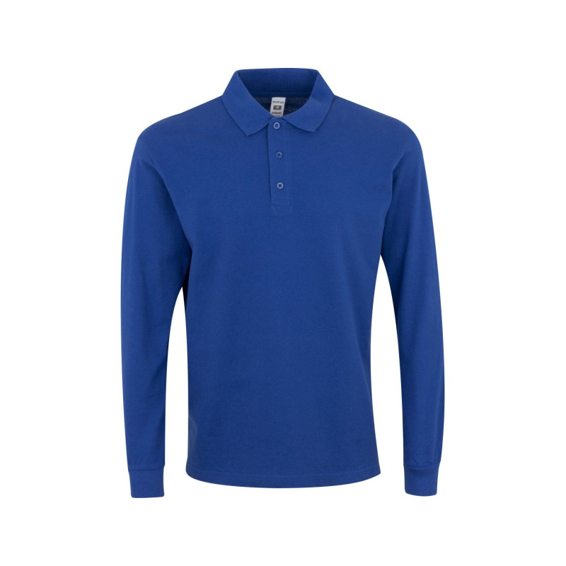 Polo de Manga Comprida 100 Algodão - HOBART