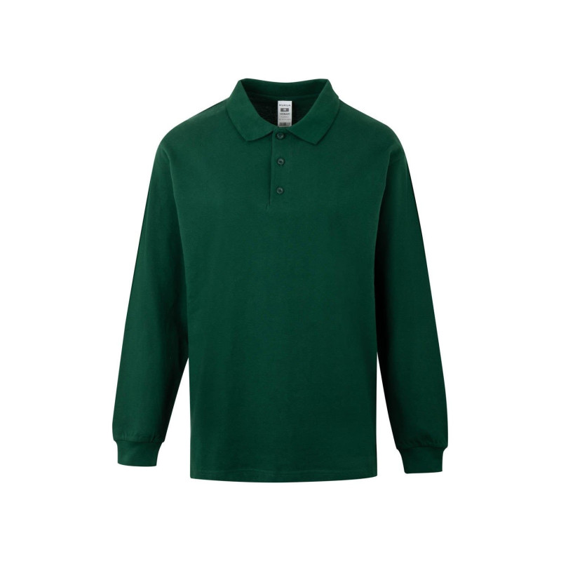 Polo de Manga Comprida 100 Algodão - HOBART