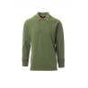 Long-sleeved polo shirt, 100% cotton - Florence