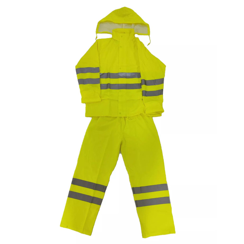 Rain Suit PU HV