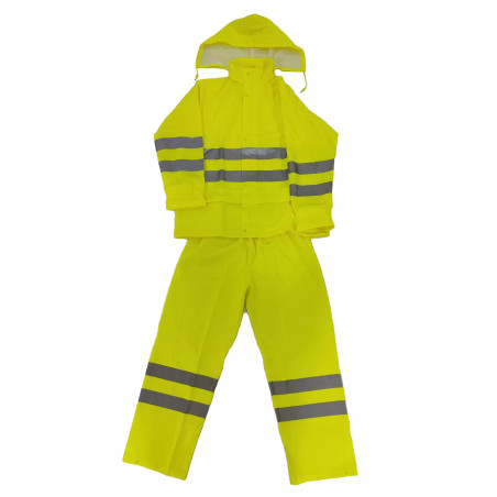 Rain Suit PU HV