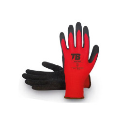 Luva mecânica de poliéster com revestimento a latex - 320P