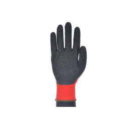 Polyester mechanic's glove with latex coating - 320P