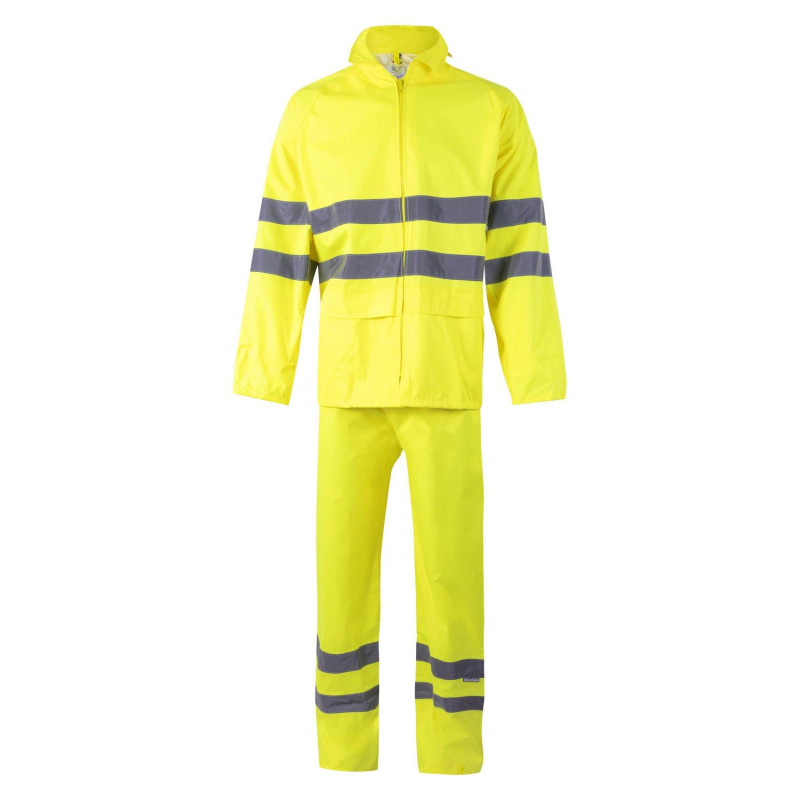 Rain Suit PU HV