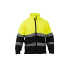 High Visibility Two-Tone Fleece Jacket - Planet