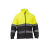 High Visibility Two-Tone Fleece Jacket - Planet