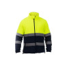 High Visibility Two-Tone Fleece Jacket - Planet