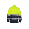 High Visibility Two-Tone Fleece Jacket - Planet