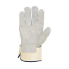 Leather glove with reinforcement - JUBA 404ARK