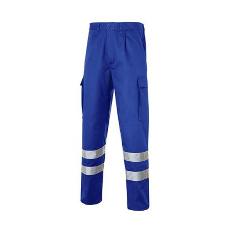 Multi-pocket trousers with reflective strips - 11154