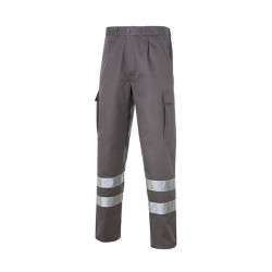 Calças Multibolsos com Faixas Refletoras - 11154