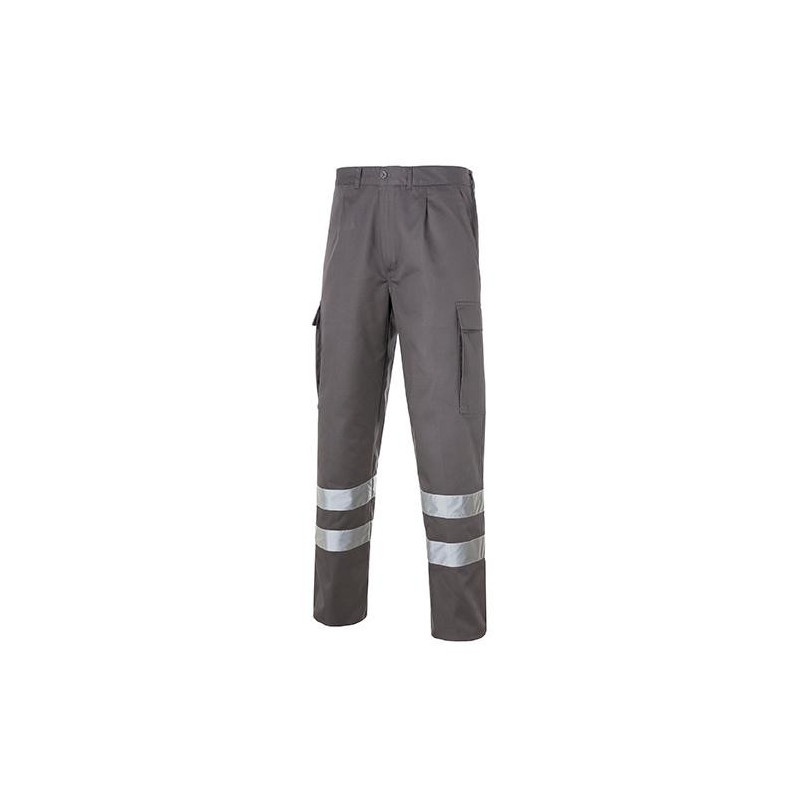 Calças Multibolsos com Faixas Refletoras - 11154