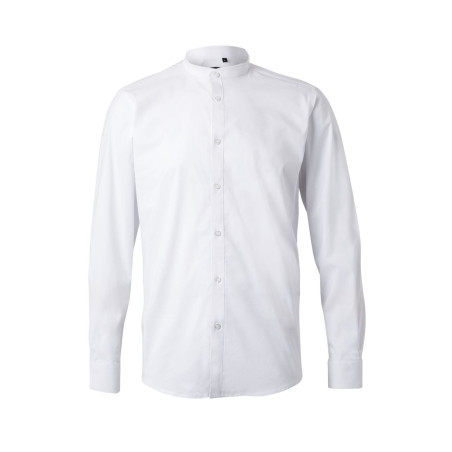 High-neck shirt with long sleeves - 405013S