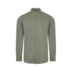 High-neck shirt with long sleeves - 405013S