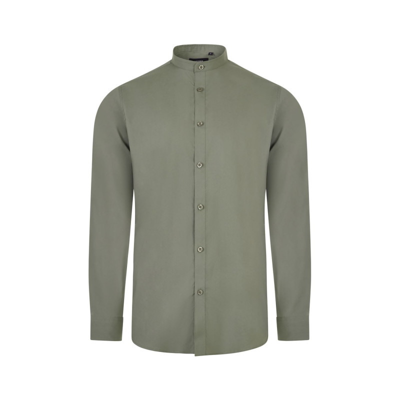 High-neck shirt with long sleeves - 405013S