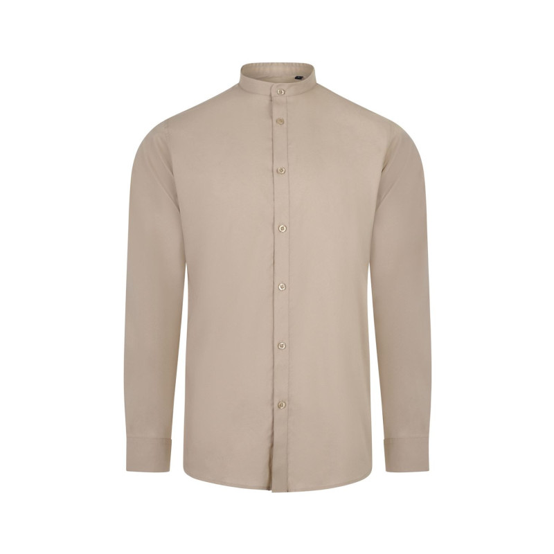 High-neck shirt with long sleeves - 405013S