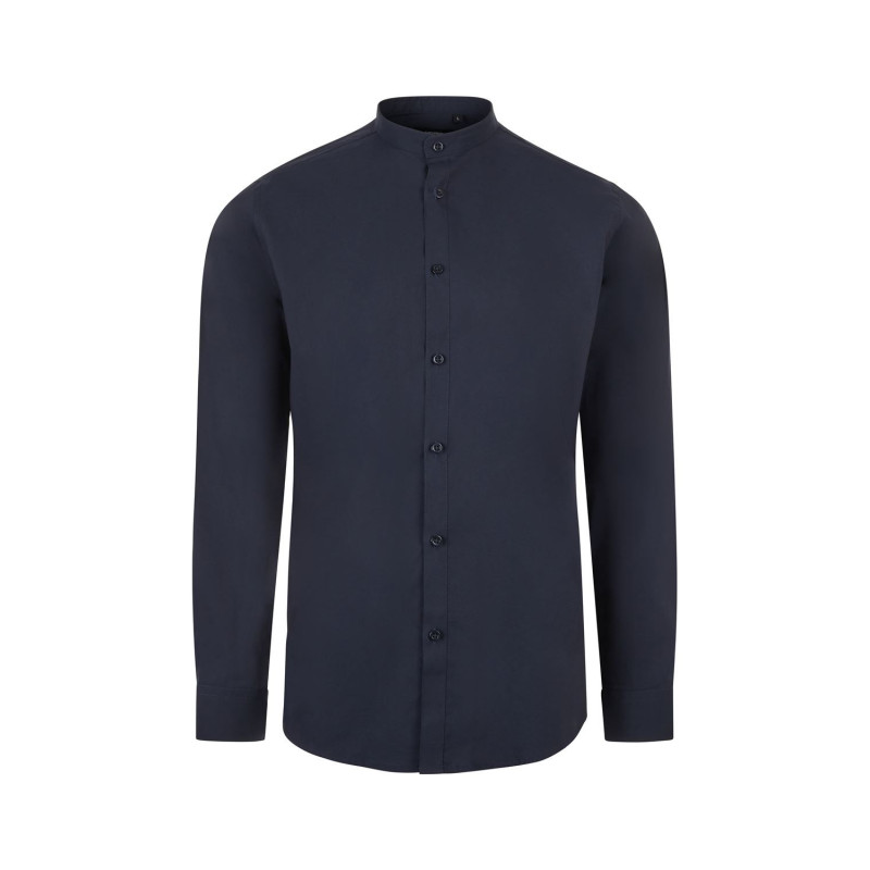 High-neck shirt with long sleeves - 405013S