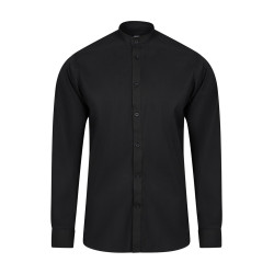 High-neck shirt with long sleeves - 405013S