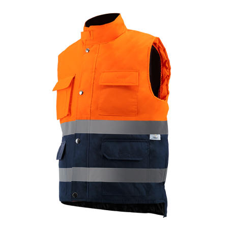 High-Visibility Quilted Vest - 1097
