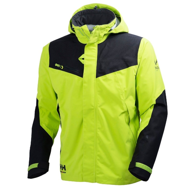 Hi Vi three-layer waterproof jacket