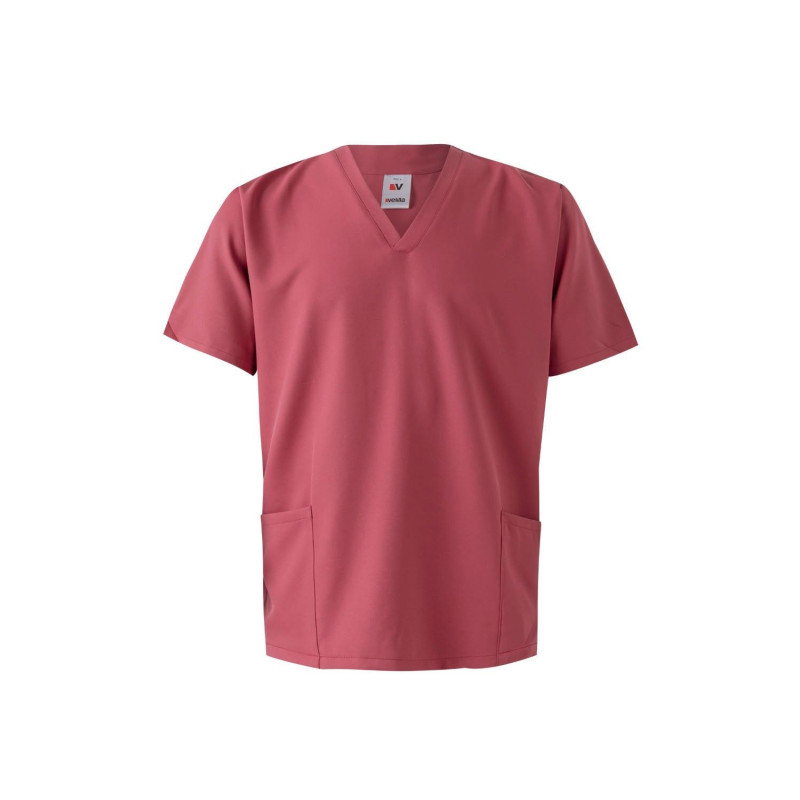 Short sleeve microfiber tunic