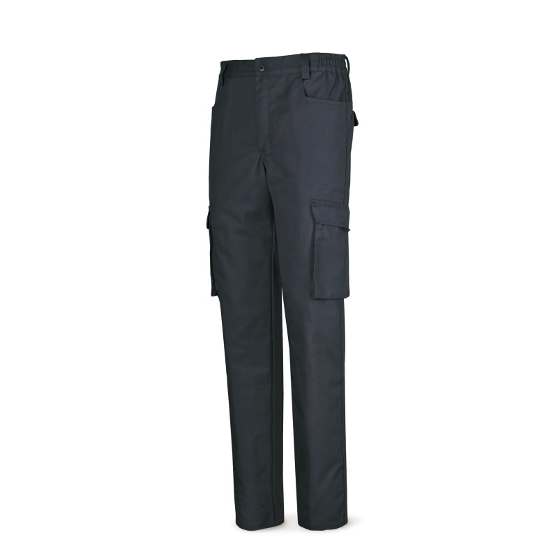 Cotton Trousers Multi-Pockets