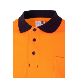High Visibility Polo Shirt Short Sleeve