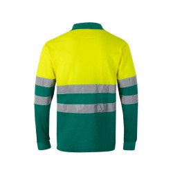 High Visibility Polo Shirt with Long Sleeve