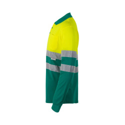 High Visibility Polo Shirt with Long Sleeve