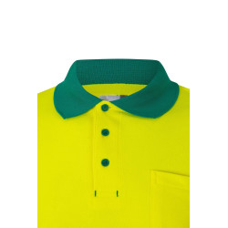 High Visibility Polo Shirt with Long Sleeve