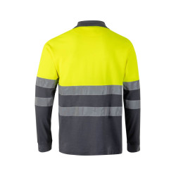 High Visibility Polo Shirt with Long Sleeve