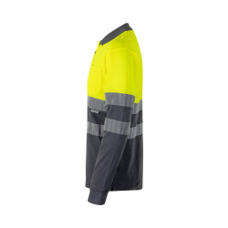 High Visibility Polo Shirt with Long Sleeve