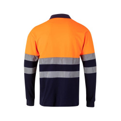High Visibility Polo Shirt with Long Sleeve
