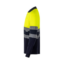 High Visibility Polo Shirt with Long Sleeve