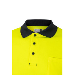 High Visibility Polo Shirt with Long Sleeve